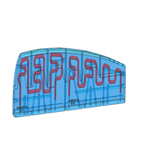 Household appliance mold